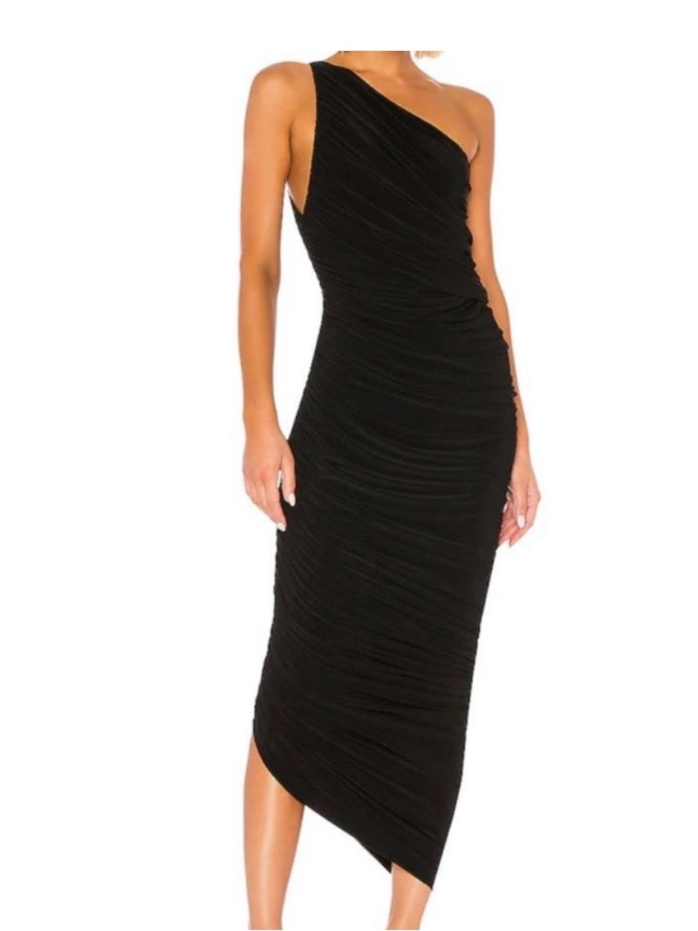 Norma Kamali Diana gown in black size XS $215